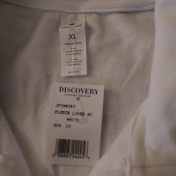 Discovery Women's Fleece Lined Athletic Jacket Size XL, NWT - Picture 4 of 8